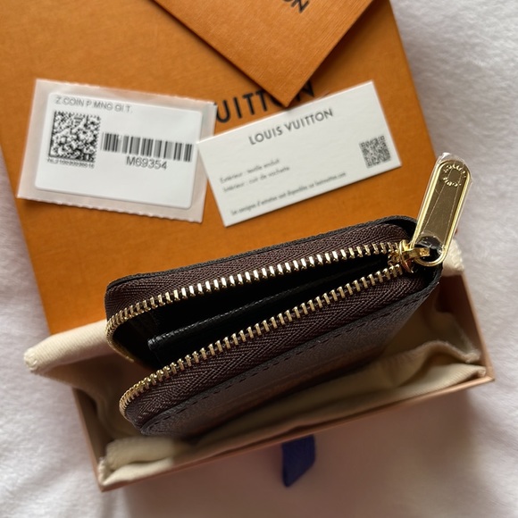 Louis Vuitton M69354 GIANT MONOGRAM ZIPPY COIN PURSE BNIB Made in France - Picture 12 of 14